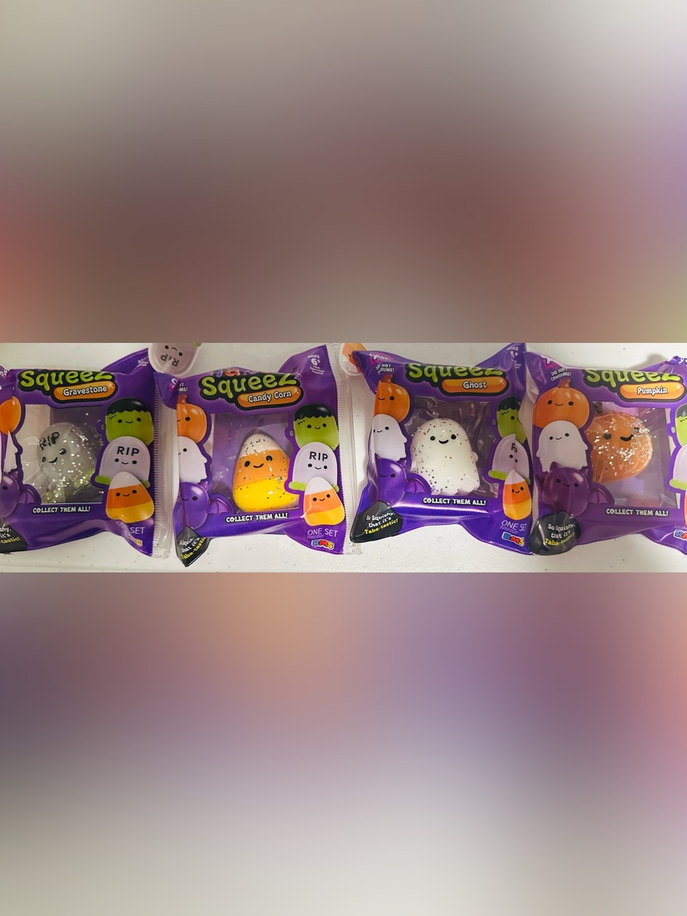 Set of 4 Taba Halloween Squishes - Picture 1 of 6